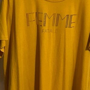 Zizzi Mustard Yellow Top